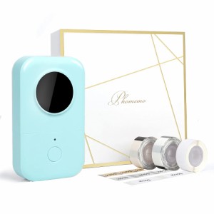 Phomemo D30 ラベルライター 3巻セット ラベルライター スマホ対応 シールプリンター ラベル 貼り 機 Bluetooth接続 テプ