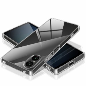 SONY Xperia 5 V ケース クリア 透明 スマホケース Xperia5V SO-53D SOG12 カバー 全透明 薄型 ソフト T