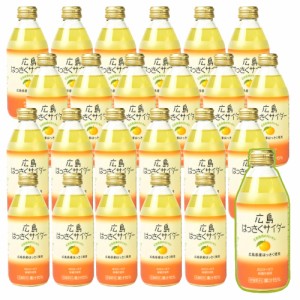 送料込み 特選 広島 はっさくサイダー 24本入り1本250ml 広島県産 はっさくの果汁が15% G7広島サミット飲料 お土産 銀座tau