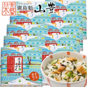 広島菜ごはん 【あなご】 まぜご飯 １０箱セット (１箱１００ｇ２合用) 送料込み 漬物 手土産 山豊漬物