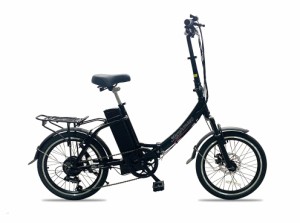 軽量アルミ製 フル電動自転車「軽風20 」20インチ　 リチウムイオンバッテリー版　SHIMANO製6段変速付