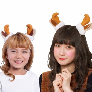 トナカイコス トナカイ コスチューム ヘアピン ヘアアクセサリー 動物 鹿 ツノ 角 クリスマス衣装 コスプレ クリスマスコスチューム ドナ