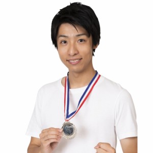 応援 メダル 銀 銀メダル 選手 メダリスト 大会 シルバー 日の丸 JAPAN ジャパン 日本 運動会 忘年会 お祭り イベント 学園祭 スポーツ 