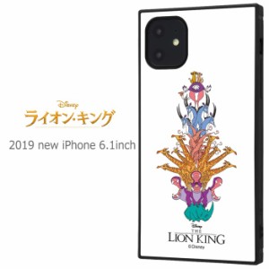 iPhone11 ディズニー ライオンキング 耐衝撃 スクエア ソフトケース TPU キャラクター disney シンバ ムファサ アイフォン 11 イレブン