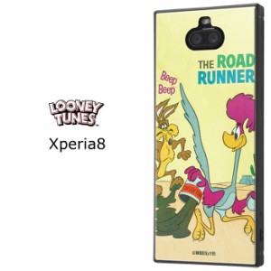 Xperia8 ルーニー・テューンズ スクエア 耐衝撃 ケース カバー ハイブリッド ソフト ソフトケース ハード ハードケース キャラクター グ