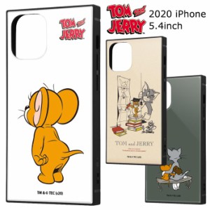 iPhone12mini トムアンドジェリー 耐衝撃 スクエア ケース カバー ハイブリッド ソフト ソフトケース ハードケース キャラクター グッズ 