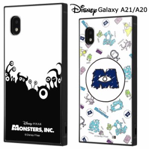 GalaxyA21 GalaxyA20 ディズニー モンスターズインク 耐衝撃 スクエア ケース カバー ハイブリッド ソフト ソフトケース ハード ハードケ