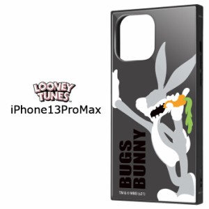 iPhone13ProMax ルーニー・テューンズ バッグスバニー スクエア ハイブリッド ケース カバー ソフトケース ソフト ハード ハードケース 