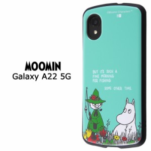 メール便 送料無料 Galaxy A22 5G ムーミン 耐衝撃 ケース MiA ハイブリッド カバー TPU ソフトケース ソフト ハード ハードケース キャ