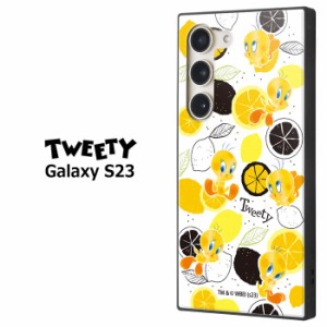 Galaxy S23 トゥイーティー スクエア ハイブリッド ケース KAKU カバー ソフトケース ソフト ハードケース ハード 背面 キャラクター か