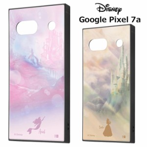 送料無料 GooglePixel7a ディズニー プリンセス 耐衝撃 スクエア ハイブリッド ケース カバー ソフト ソフトケース ハード ハードケース 