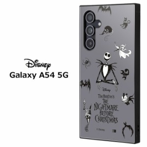 Galaxy A54 5G ディズニー ナイトメアー・ビフォア・クリスマス ジャック 耐衝撃 スクエア ハイブリッド ケース カバー ソフト ソフトケ