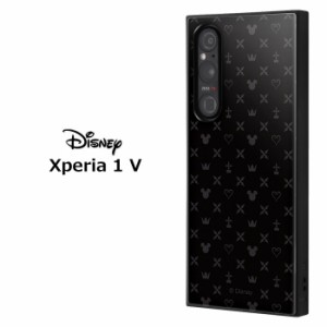 Xperia 1 V ディズニー キングダムハーツ 耐衝撃 スクエア ハイブリッド ケース カバー ソフトケース ハードケース かわいい キングダム 