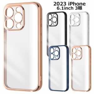 iPhone15Pro TPU ソフトケース META Perfect TPU 耐衝撃 ソフト ケース カバー カメラカバー クリアケース ハード ブラック シルバー ブ