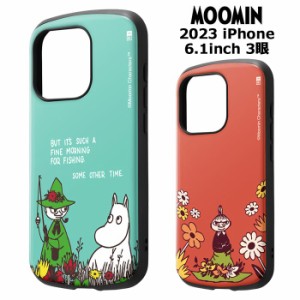 iPhone15Pro ムーミン 耐衝撃ケース MiA ハイブリッド ケース カバー ソフトケース ソフト TPU ハード キャラクター かわいい リトルミイ