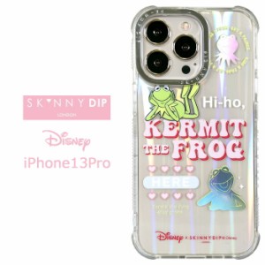 iPhone13Pro ディズニー ザ・マペッツ x SKINNYDIP TPU クリア ケース カバー スキニーディップ ラメ ソフトケース クリアケース かわい