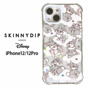 メール便 iPhone12 iPhone12Pro ディズニー ベビー とんすけ x SKINNYDIP TPU クリア ケース カバー スキニーディップ ソフト ソフトケー