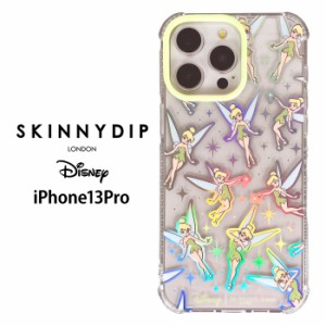 iPhone13Pro ディズニー ティンカーベル x SKINNYDIP TPU クリア ケース カバー スキニーディップ ロンドン ソフトケース ソフト クリア