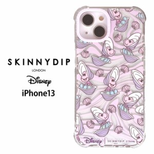 iPhone13 ディズニー ベビーオイスター x SKINNYDIP TPU クリア ケース カバー スキニーディップ ロンドン ソフトケース クリアケース か