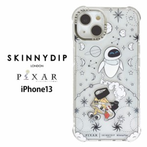 iPhone13 ディズニー ピクサー ウォーリー x SKINNYDIP TPU クリア ケース カバー スキニーディップ ロンドン ソフト ソフトケース クリ