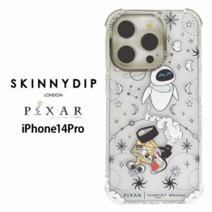 iPhone14Pro ディズニー ピクサー ウォーリー x SKINNYDIP TPU クリア ケース カバー スキニーディップ ソフトケース クリアケース ラメ 