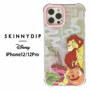 iPhone12 iPhone12Pro ディズニー ライオンキング x SKINNYDIP TPU クリア ケース カバー スキニーディップ ソフト ソフトケース クリア