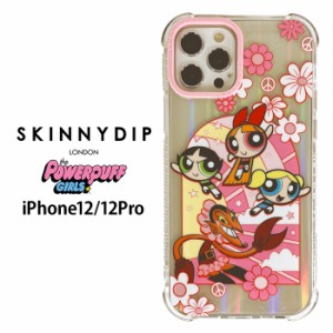 iPhone12 iPhone12Pro パワーパフガールズ x SKINNYDIP TPU クリア ケース カバー スキニーディップ ソフト ソフトケース クリアケース 