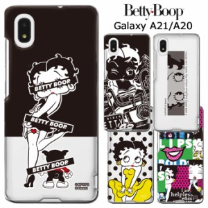 GalaxyA21 GalaxyA20 ベティ・ブープ クリア ケース カバー ハード ハードケース クリアケース キャラクター ベティちゃん BETTYBOOP ベ