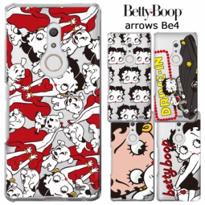 arrows Be4 ベティ・ブープ クリア ケース カバー ハード ハードケース クリアケース キャラクター グッズ ベティちゃん BETTYBOOP ベテ