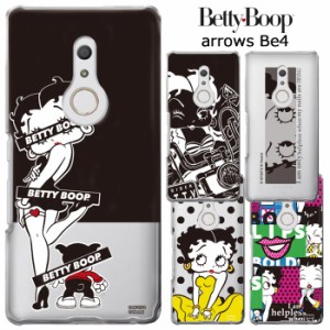 arrows Be4 ベティ・ブープ クリア ケース カバー ハード ハードケース クリアケース キャラクター グッズ ベティちゃん BETTYBOOP ベテ