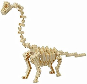 【送料無料】ナノブロック ブラキオサウルス (骨格モデル) NBC_114