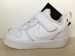 NIKE（ナイキ） COURT BOROUGH LOW 2 TDV（コートバーロウLOW 2 TDV） BQ5453-100 スニーカー 靴 ベビーシューズ 新品 (1896)