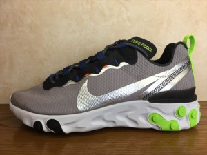 NIKE(ナイキ) CI3831-200(391) REACT ELEMENT 55 SE (リアクトエレメント55SE) スニーカー