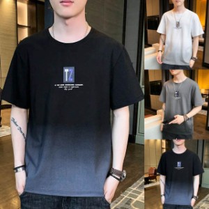 メンズＴシャツ 綿 半袖 男 夏 ｔシャツ ゆったり オシャレ 半袖ｔシャツ