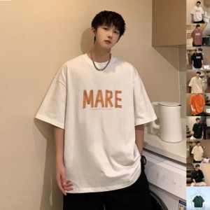 メンズＴシャツ 半袖 男 夏 ｔシャツ ゆったり オシャレ 半袖ｔシャツ