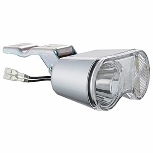 パナソニックPanasonic LEDハブダイナモ専用ライト バスケット下取付タイプ 自転車 シルバー W91×D61×H39mm NSKL14