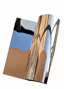 割れない鏡 貼る鏡 ミラー シール シート ウォール ステッカー 鏡 壁紙 反射板 レフ版…50X150cm