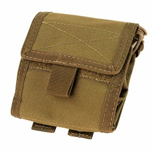 CONDORコンドル 折りたたみ式ユーティリティダンプポーチ MOLLE Tactical roll-up ブラウン 498 MA36