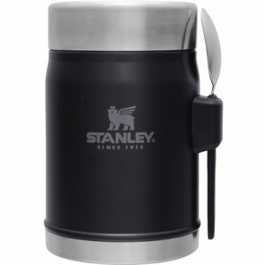 STANLEYスタンレー クラシック真空フードジャー 0.41L マットブラック リサイクルステンレス 保温 保冷 ランチジャー スープジャー