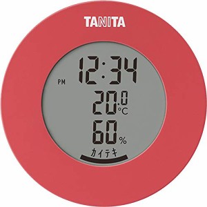 タニタTanita 温湿度計  温度 湿度 デジタル 卓上 マグネット ホワイト ピンク TT-585 PK