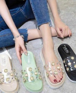 《サイズ交換無料 送料無料》スタッズ ヌーディー アイテム フィルム スポサンタイプ 素足 靴下対応 韓国ファッション