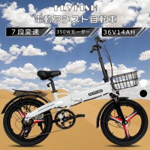 【FLYFISH】型式認定獲得済 電動アシスト自転車 20インチ 電動バイク 電動自転車 20インチ 電動折り畳み自転車 ミニベロ 折りたたみ ファ