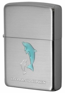 Zippo ジッポライター LOVERS DOLPHIN ラバーズドルフィン Blu