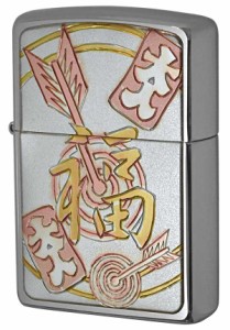 Zippo ジッポライター 彫金漢字シリーズ 福 メール便可