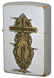 Zippo ジッポライター Metal Maria メタルマリア ユーズドシルバー メール便可