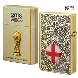 GEAR TOP ギアトップ フリントオイルライター FIFA WORLD CUP RUSSIA 2018 ワールドカップ ロシア 2018WC LTD-ENG イングランド