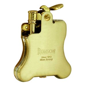 RONSON ロンソン フリントオイルライター バンジョー Banjo バンジョー ブラスサテン R01-1031