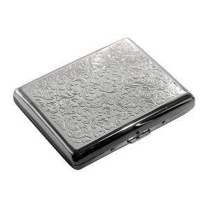 シガレットケース CASUAL METAL CASE カジュアルメタル20（100mm） アラベスク 1-92429-81 メール便可