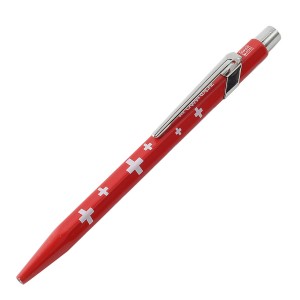 カランダッシュ CARAN d'ACHE 849 スイスフラッグ ボールペン 缶ケースなし NF0849-253 メール便可 即日