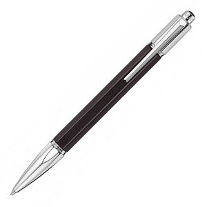 お取り寄せ カランダッシュ CARAN d'ACHE バリアス Ebony Silver エボニー シルバー ボールペン 4480-086 名入れ可 送料無料